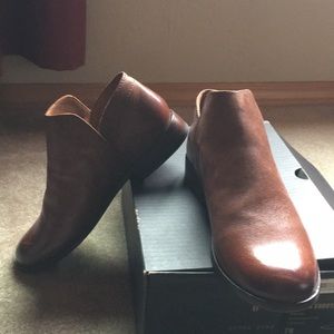 Frye leather ankle booties